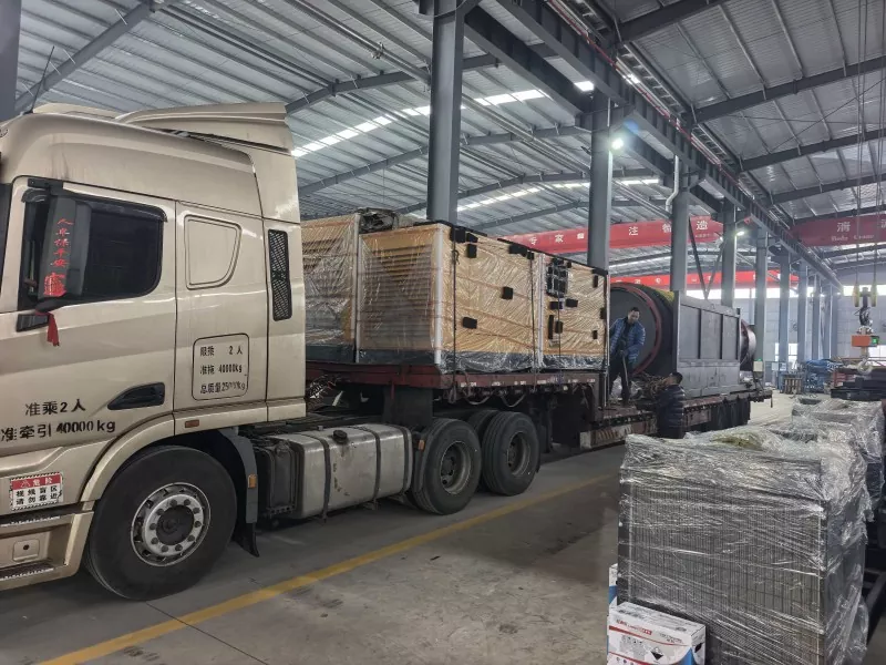 Injin hakar ma'adinai na Jinqi na jigilar Rukunin Ganga da Rarraba da Kayayyakin Tallafawa zuwa Rasha