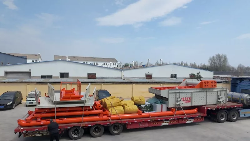 Maimaita oda daga Asiya ta Tsakiya! Jinqi Gold Mining Screen Unit An Shigo