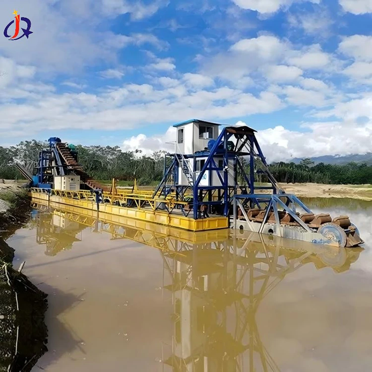 Sand Gold Dredger don Haƙar ma'adinan Zinare na Kogin da Wanke